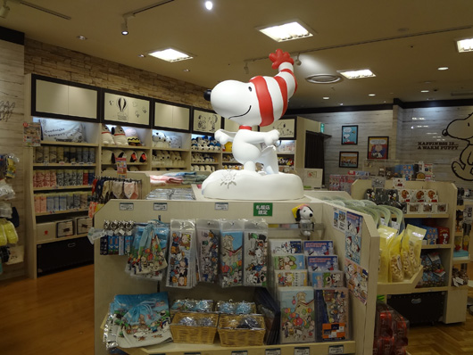 スヌーピータウンショップ札幌店リニューアルopenリポート スヌーピータウンショップ