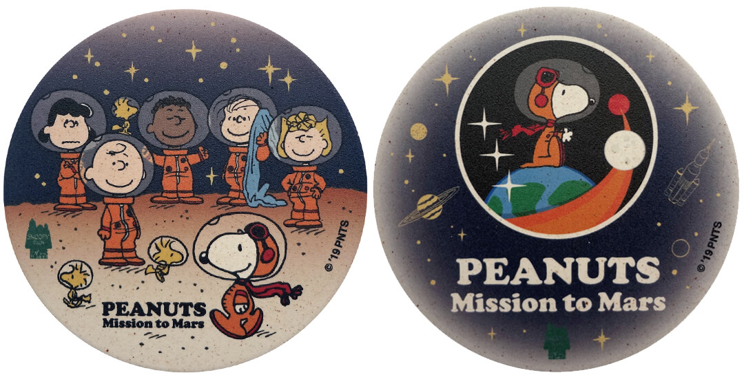 2019年8月10日(土)発売!アストロ50周年「PEANUTS Mission to Mars」 | スヌーピータウンショップ