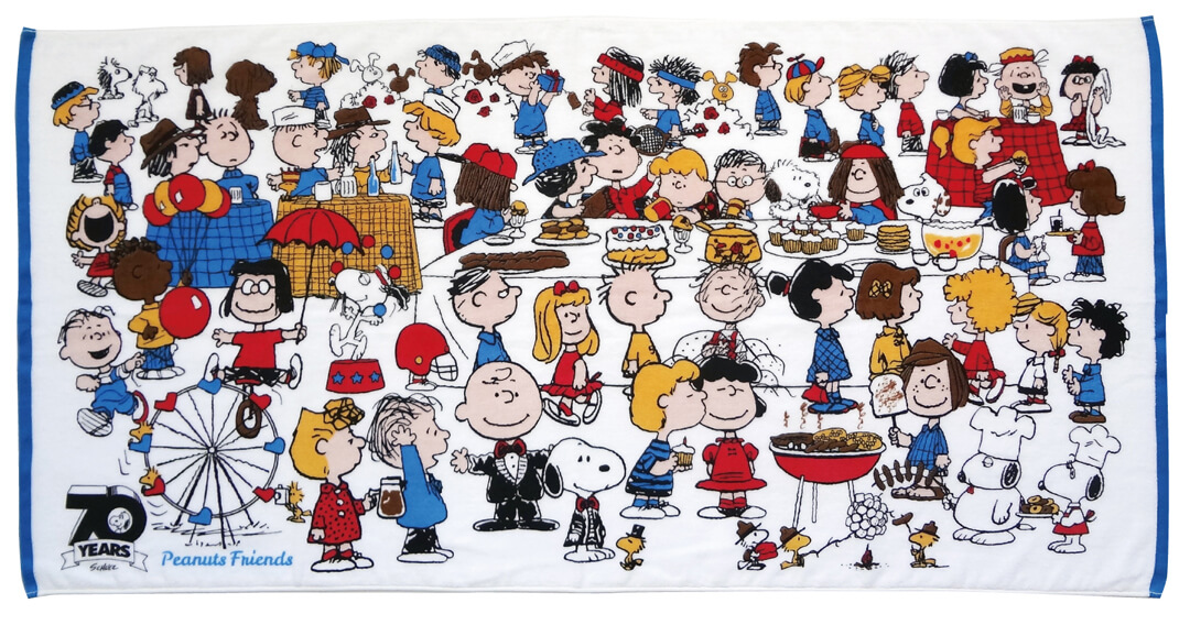 スヌーピータウンショップ Peanuts70周年記念 70years Of Happiness With The Peanuts Gang 19年10月5日 土 発売予定 タカシマヤ ゲートタワーモール