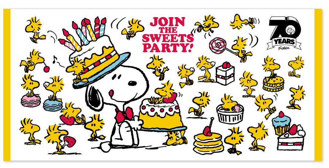 ウッドストックフェア Join The Sweets Party 年6月13日 土 発売予定 スヌーピータウンショップ