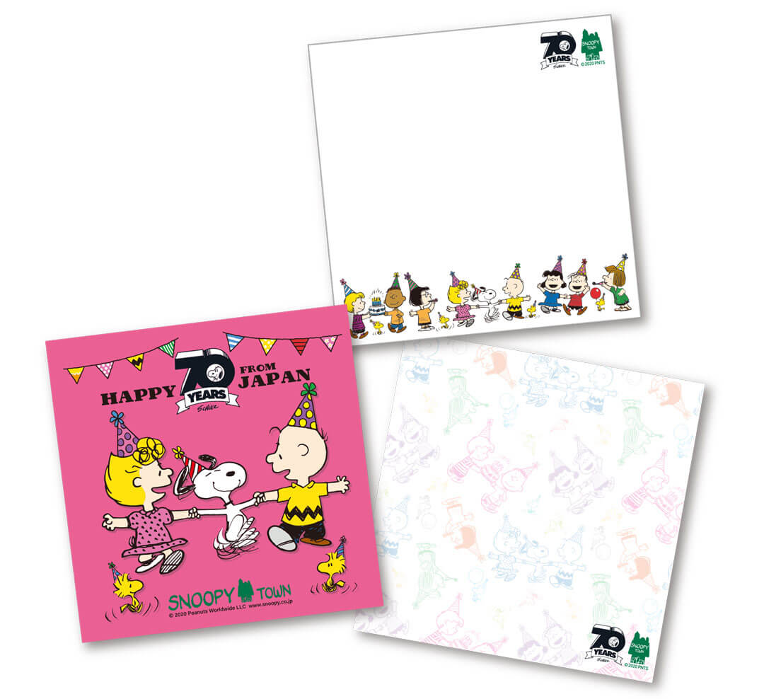 Peanuts70周年記念アート Happy 70th From Japan 年8月8日 土 発売予定 スヌーピータウンショップ