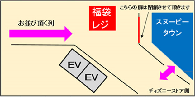 21年1月2日 土 スヌーピータウンショップ 21年スペシャルバッグ 横浜みなとみらい店へご来店のお客様へご案内 スヌーピータウンショップ