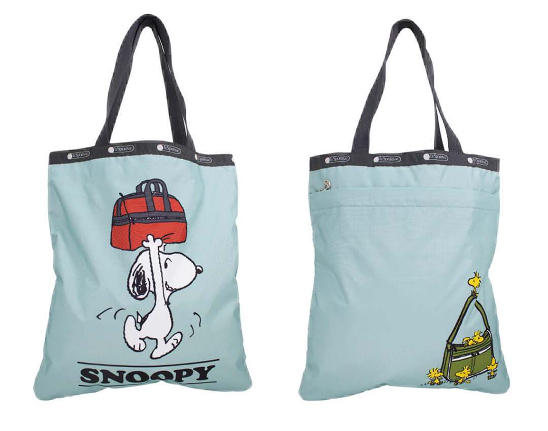 新品タグ付き LeSportsac SNOOPYコラボトート - バッグ