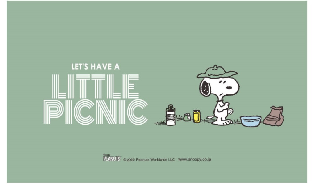 2022年3月上旬発売 Little Picnicシリーズ - スヌーピータウンショップ