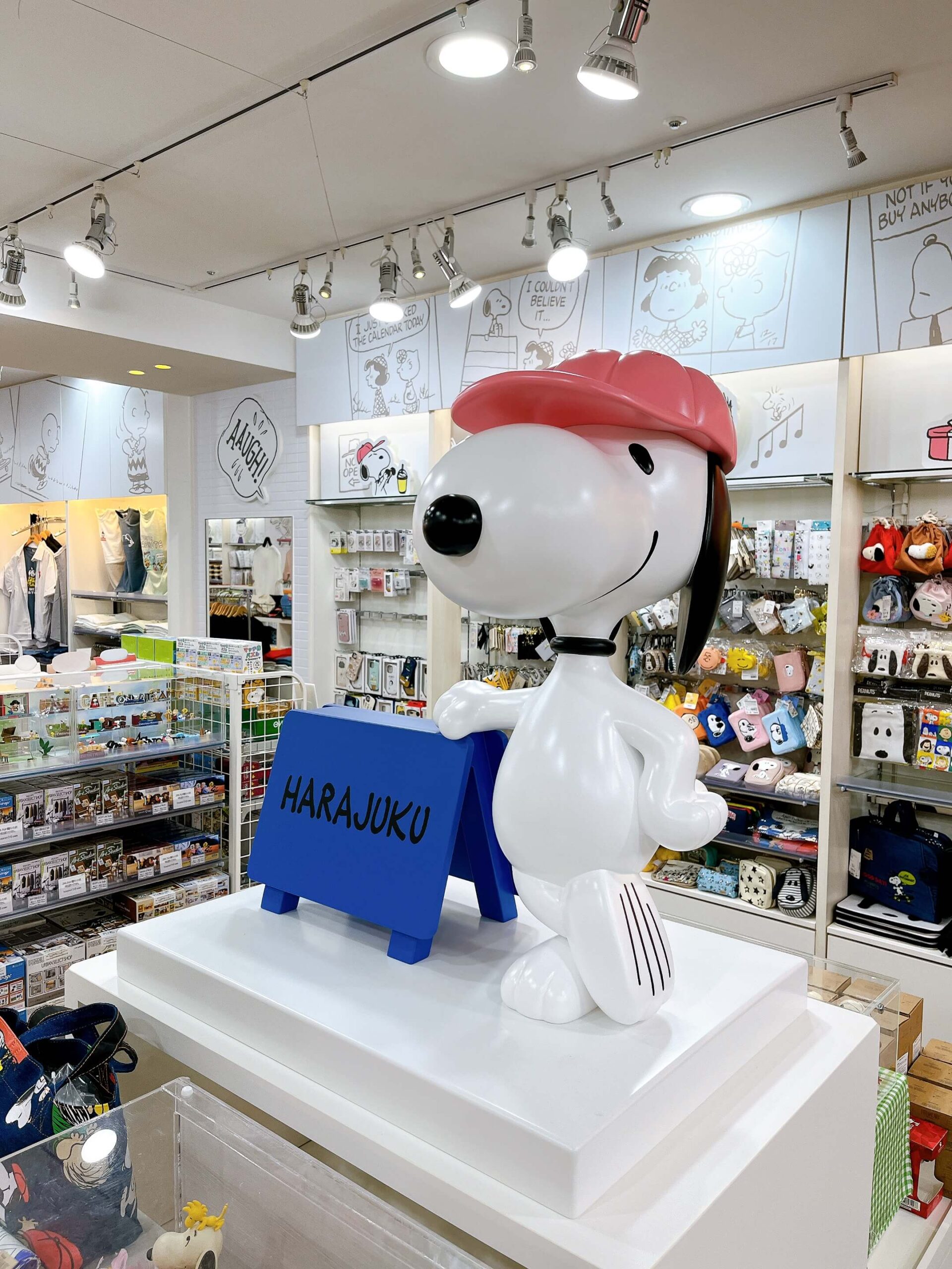 スヌーピータウンショップ原宿店、限定商品を一斉公開。3月11日