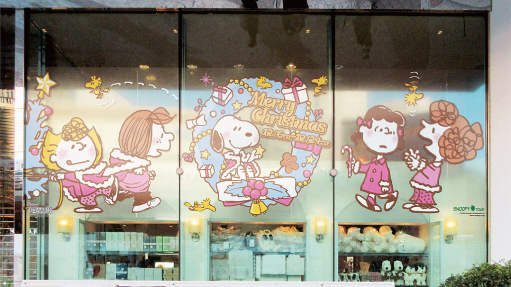 有楽町マルイでのクリスマス催事をレポート*.:☆ - スヌーピータウンショップ